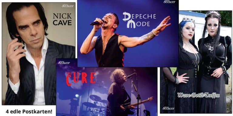 Sonic Seducer 07-08/2017 mit Nick Cave Titelstory + 16 Track CD + 30 Seiten WGT-Special + 4 Postkarten (Depeche Mode, The Cure, Nick Cave, WGT), im Mag: Nick Cave, Depeche Mode, uvm. @ Sonic Seducer