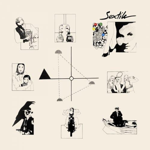 Sextile Albeit Living CD Cover