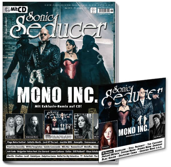 Sonic Seducer 06/2018 mit Mono Inc-Titelstory + 14 Track CD + XXL-Poster von Mono Inc. limited 249 Exemplare @ Sonic Seducer