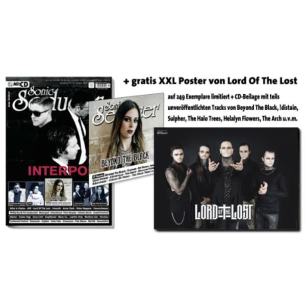 LIMITED EDITION Sonic Seducer 09/2018 mit GRATIS XXL-POSTER von Lord Of The Lost (249 Exemplare) @ Sonic Seducer