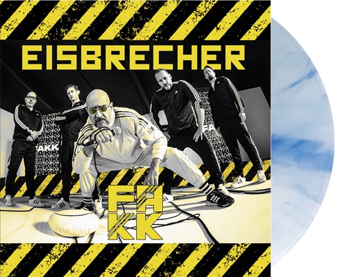 Eisbrecher Cover FAKK Vinyl BlauMarmor
