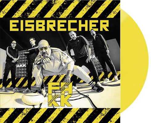 Eisbrecher Cover FAKK Vinyl Gelb