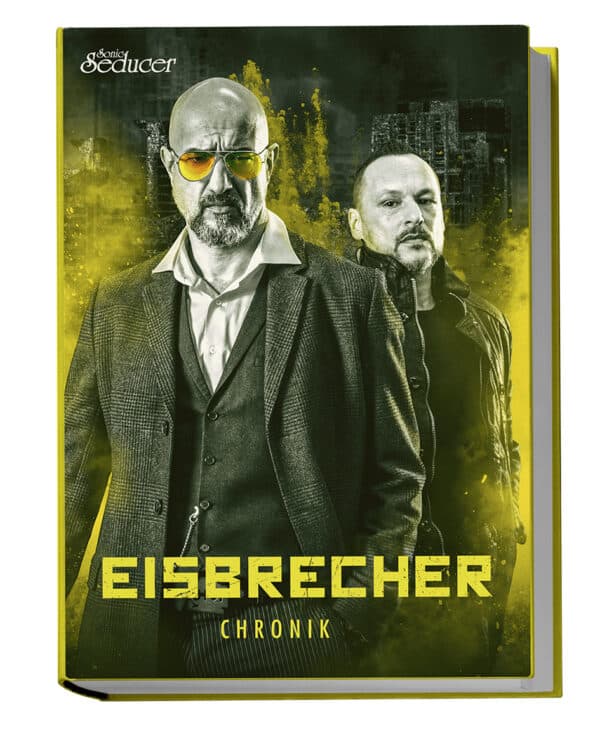 Eisbrecher Chronik - Buch Hardcover limitiert 499 Ex. + sign. Postkarte @ Sonic Seducer