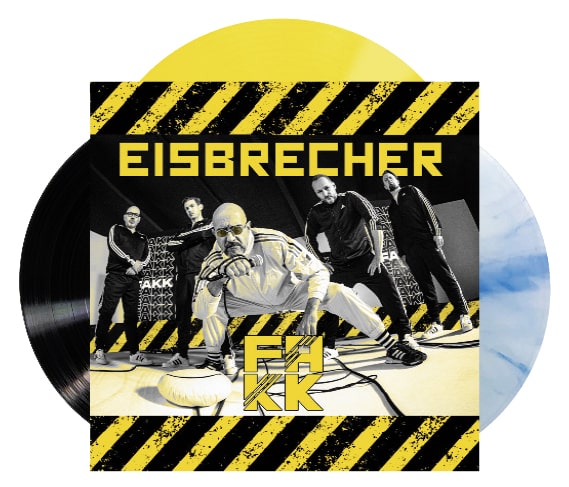 Eisbrecher Cover FAKK Vinyl 3Farben