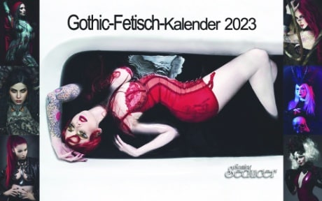 Sonic Seducer 09 2022 Gothic Fetisch Kalender 2023 Titel