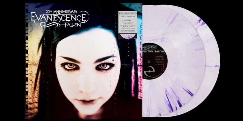 Verlosung: 3x Lim. Evanescence "Fallen" Colour-Vinyl (2LP) @ Sonic Seducer